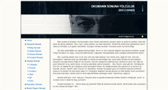 Desktop Screenshot of okumaninsonunayolculuk.com